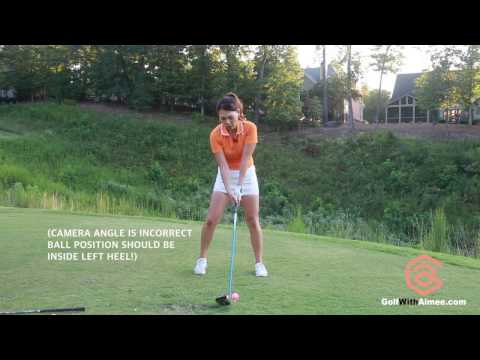 [Golf with Aimee] Aimee’s Golf Lesson 032: Throw Through to Drive it Farther!