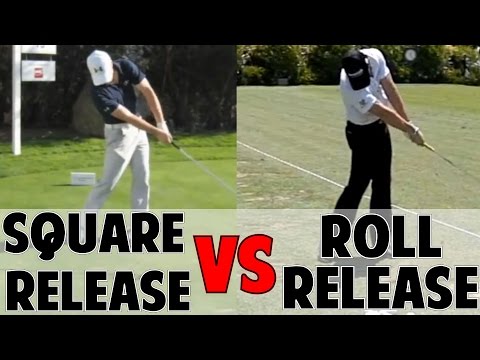 HOW TO RELEASE THE GOLF CLUB | Square Vs. Roll Release