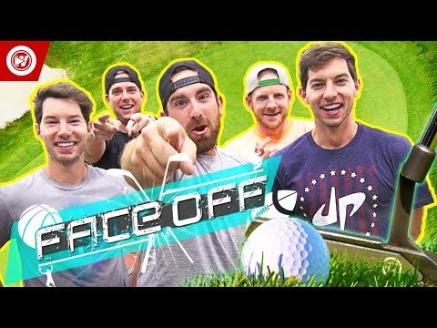 Dude Perfect Golf FACE OFF | Jon Rahm & Wesley Bryan