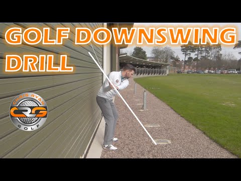 SIMPLE GOLF DOWNSWING DRILL