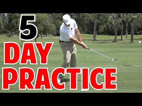 Golf Consistency | 5 Day Practice Plan