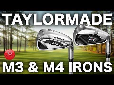 NEW TAYLORMADE M3 IRONS & M4 IRONS
