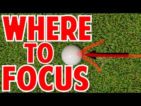 Where Should Your Eyes Focus In The Golf Swing?