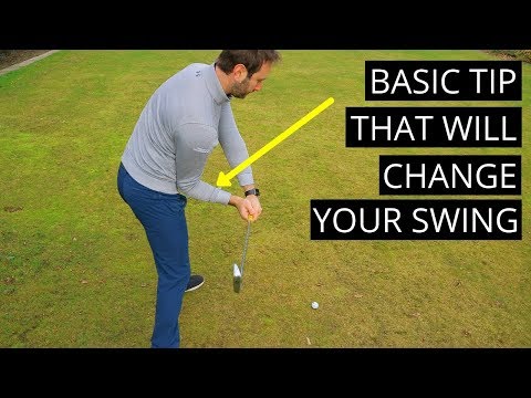 GOLF SWING TIP HOW TO PERFECT YOUR RIGHT ELBOW MOVE IN DOWNSWING