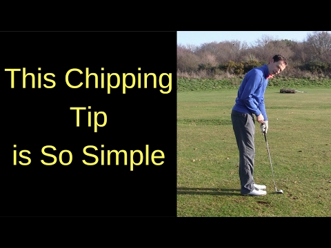 STRIKE YOUR CHIP SHOTS – ONE SUPER SIMPLE GOLF TIP