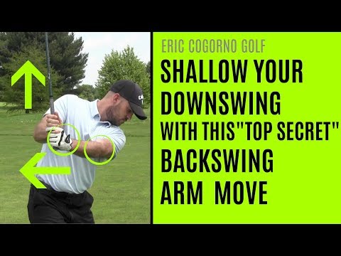 GOLF: Shallow Your Downswing With This Backswing Arm Move