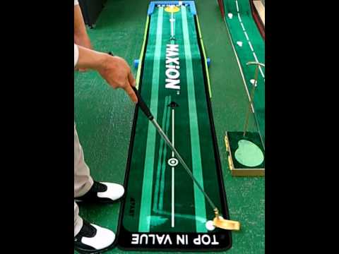 golf – maxion Putting Matte  (uphill line)