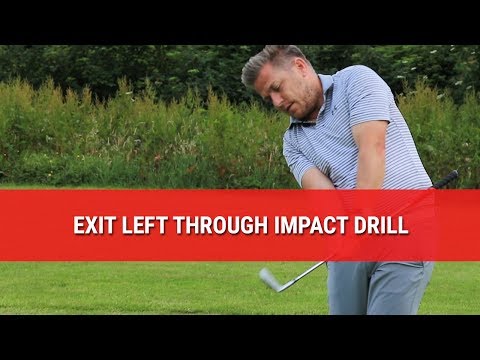 Swing Left Through Impact Drill – Consistent Follow Through For Your Golf Swing