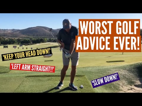 The 4 Worst Pieces of Golf Advice Ever!