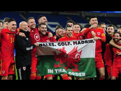 "Wales. Golf. Madrid. In That Order"- Wales Football Player
