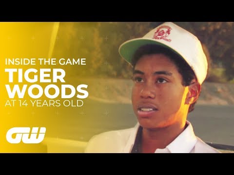 Tiger Woods Interview as Young  14-Year-Old | Golfing World