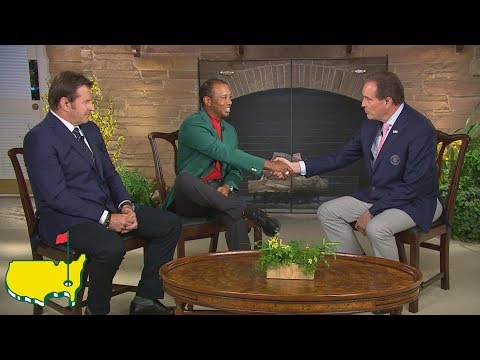 Tiger Woods' Interview In Butler Cabin