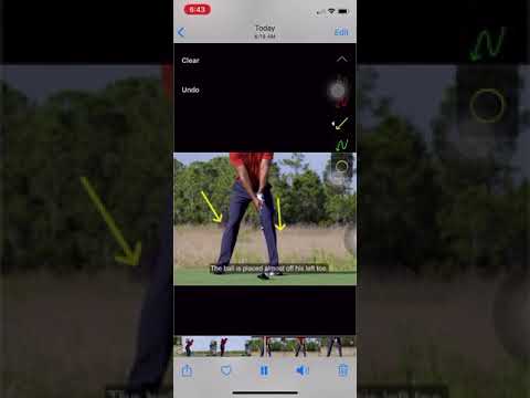Tiger Woods driver golf swing