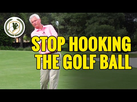 STOP HOOKING THE GOLF BALL – SWING TIPS TO HIT THE BALL STRAIGHT!