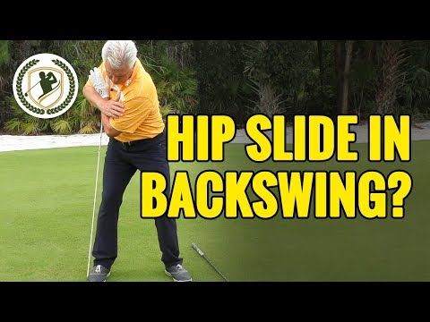 GOLF HIP SLIDE IN THE BACKSWING – DRILLS AND TIPS!
