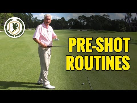 GOLF PRE-SHOT ROUTINE TIPS FOR GRIP, ALIGNMENT & POSTURE
