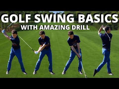 GOLF SWING BASICS – This Amazing golf drill will show you the EASIEST way to Swing a Golf Club