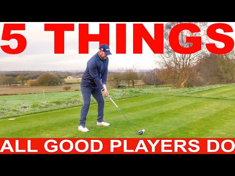 WHAT GOOD GOLFERS DO AND YOU SHOULD COPY! SIMPLE GOLF TIPS