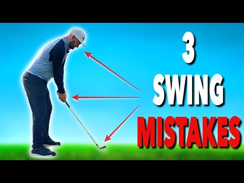 Avoid These 3 Golf Swing MISTAKES! Simple Golf Tips