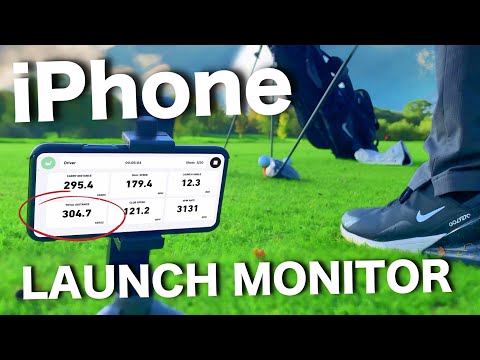 FREE Golf LAUNCH MONITOR app for iPhone! Too good to be true?