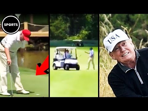 How Trump Cheats At Golf (PATHETIC And HILARIOUS)