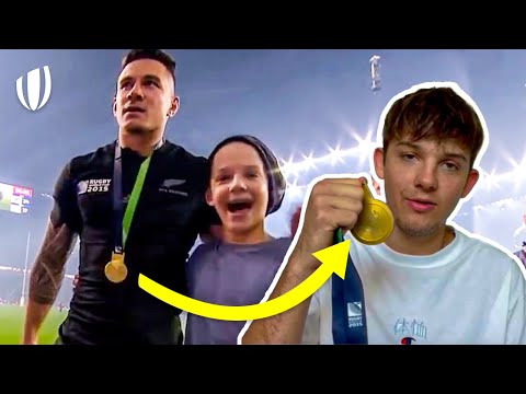 Sonny Bill gave me his World Cup medal! An INCREDIBLE Rugby World Cup moment