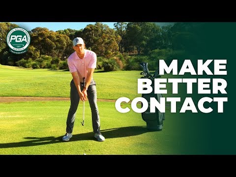 Make Better Contact with the Ball | PGA Golf Tips