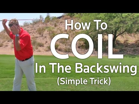 How To Coil In Golf Backswing – Simple Trick