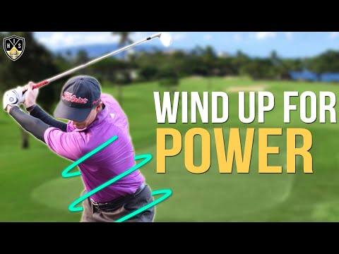 How To Coil In Golf Backswing ➜ Make A Power Turn