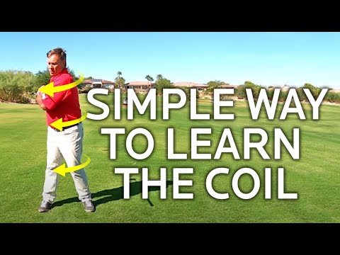 GOLF BACKSWING TIP – SIMPLE WAY TO LEARN THE COIL