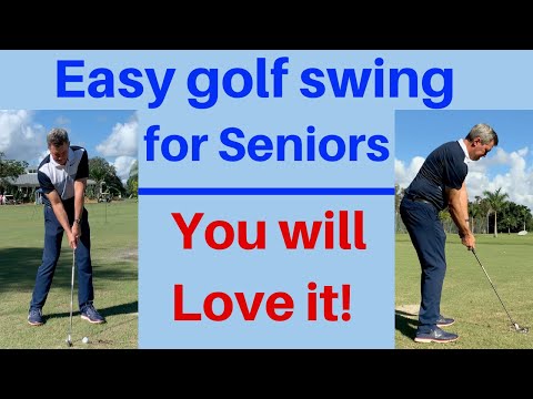 Easy golf swing for Seniors