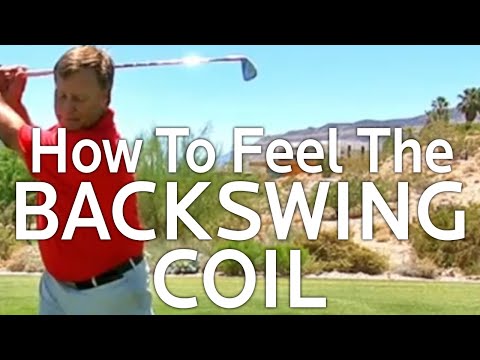 GOLF BACKSWING COIL (How To Feel It)