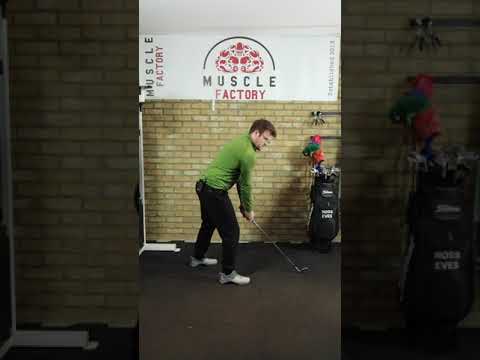 How to coil in the golf swing #SHORTS