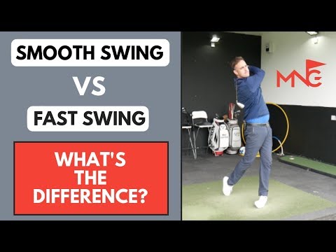 Golf Swing Test – Fast Swing VS Smooth Swing – Whats The Difference?
