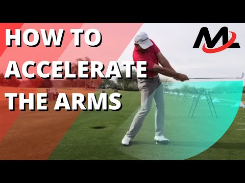 How To Accelerate The Arms In The Golf Swing | Milo Lines Golf