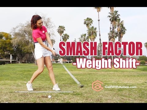 Smash Factor with Flightscope | Golf with Aimee