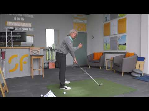 Why & how to flatten your left wrist at the top of your back swing
