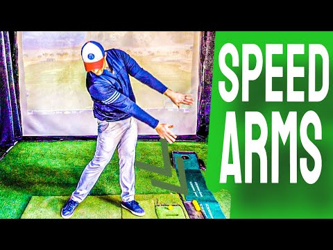 Increase Swing Speed Easily  ➡ Do This Natural Move For Fast Arms 🏌🏆