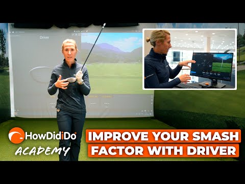 SMASH FACTOR WITH DRIVER – hit it like Bryson! | HowDidiDo Academy