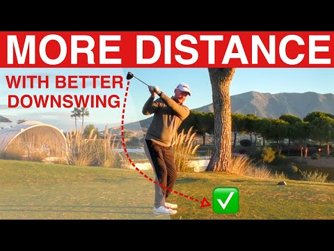 AMAZING DRILL TO START DOWNSWING CORRECTLY FOR MORE DISTANCE! SIMPLE GOLF DRILL