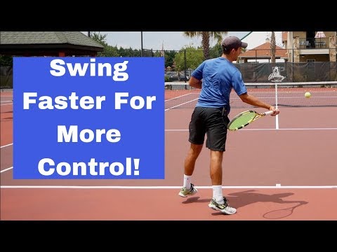 You Should Swing FASTER If You Are Looking For More Control, Here Is Why!