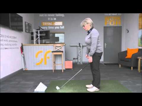 Setting up this far from the ball will help your golf swing