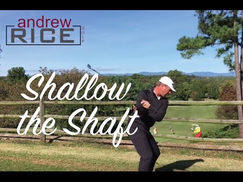 Drills to Shallow the Shaft