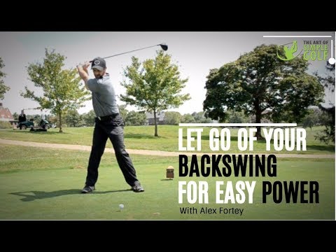 GOLF: More Golf Swing Speed | Let Go Of Your Backswing!