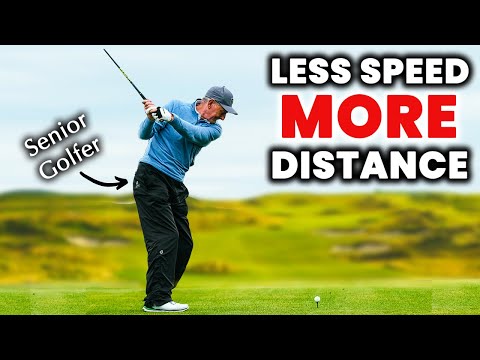Swing SLOWER but hit the golf ball FURTHER – 3 things you need to know