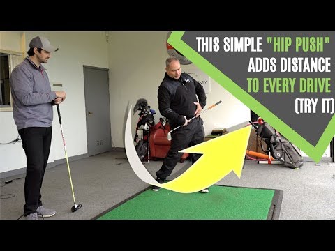 GOLF SWING SPEED: THIS SIMPLE "HIP PUSH" ADDS DISTANCE TO EVERY DRIVE (TRY IT)