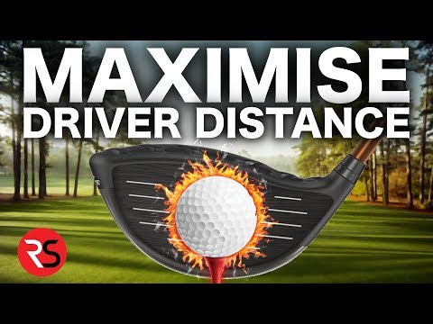 HOW TO MAXIMISE YOUR GOLF DRIVER DISTANCE – 3 SIMPLE TIPS!