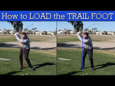 How to Load the Trail Foot in the Golf Swing