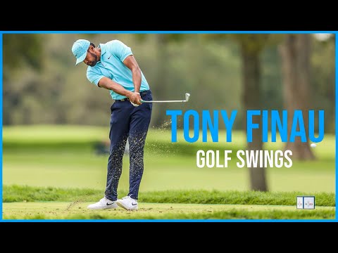 Shortest Backswing Tony Finau Swing & Slow Motion