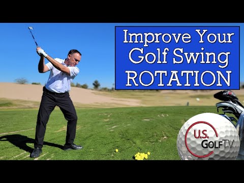 The Best Golf Swing Rotation Drill for your Backswing and Downswing